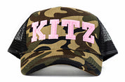 Kitz Trucker Cap Camo | Pink