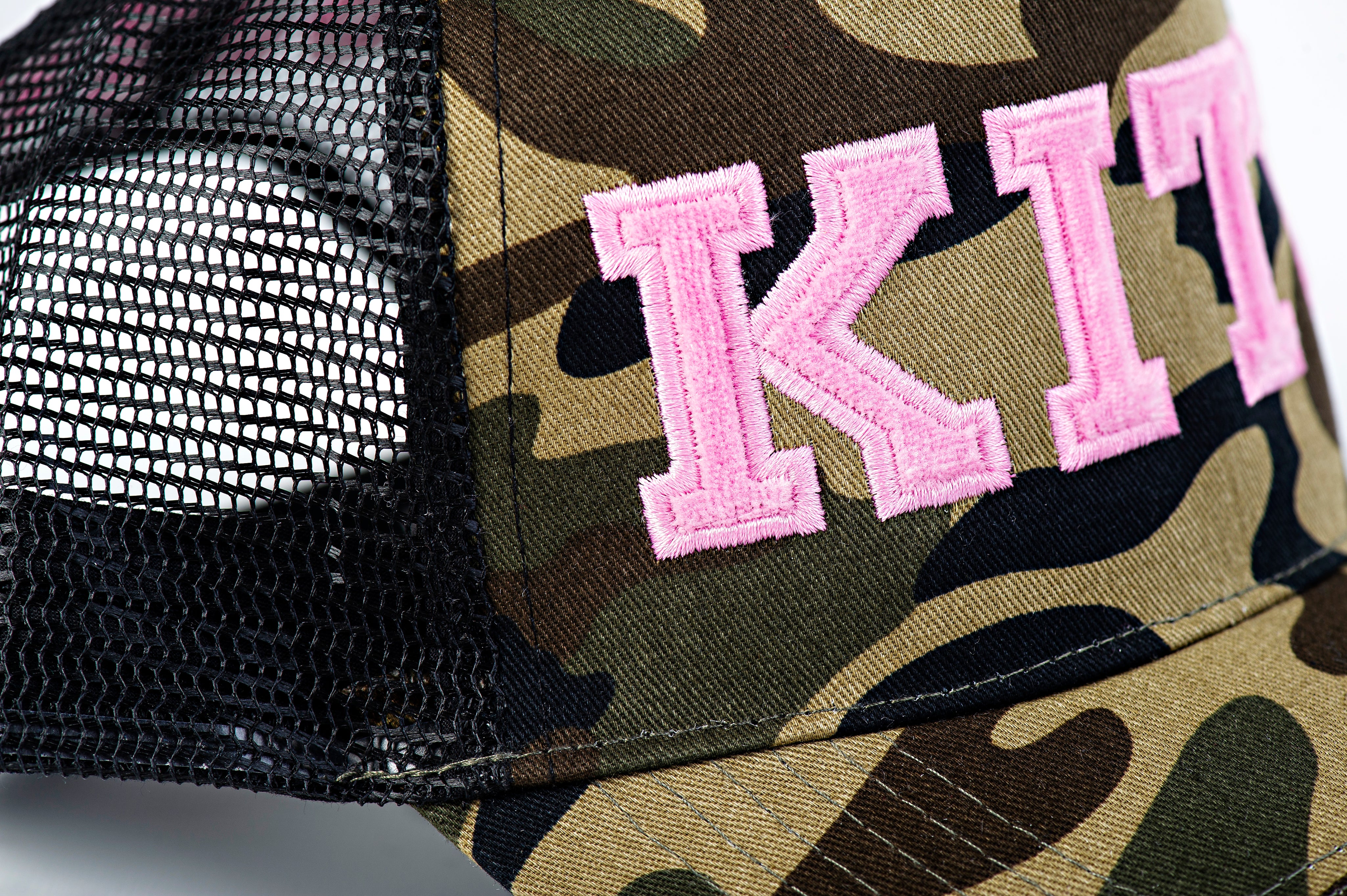 Kitz Trucker Cap Camo | Pink