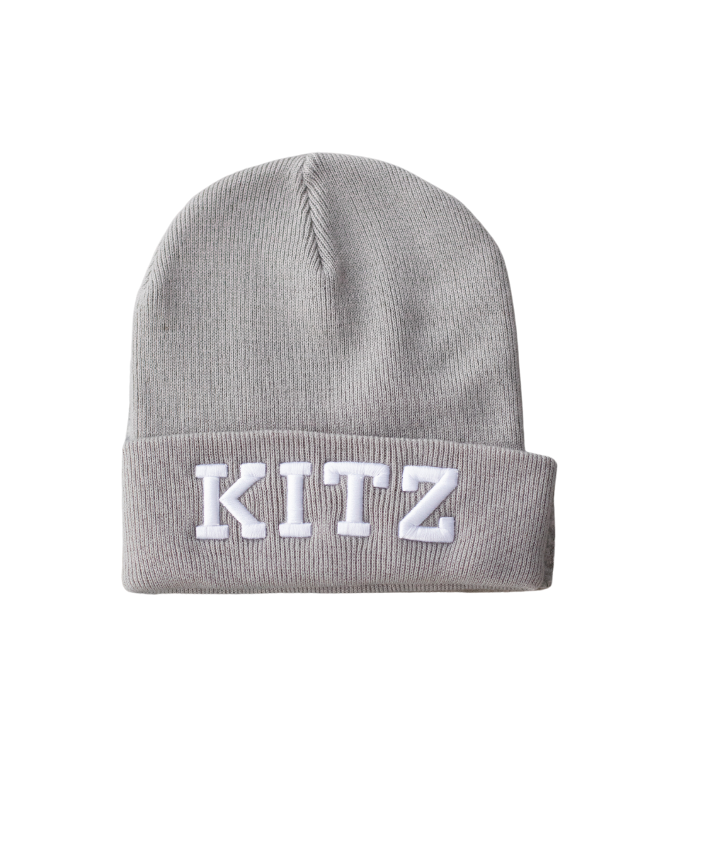 Kitz Beanie Light Grey | Weiss