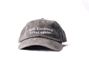 Make Kirchberg great again Baseball Cap - Vintage Black | Weiss