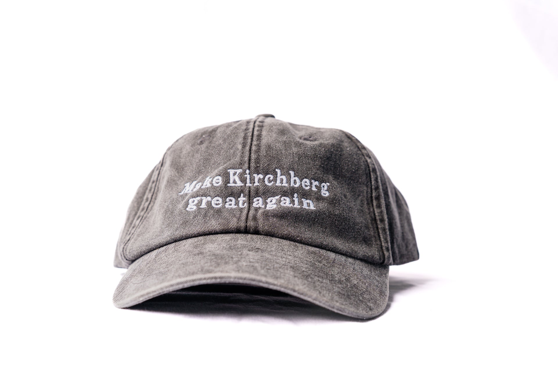Make Kirchberg great again Baseball Cap - Vintage Black | Weiss