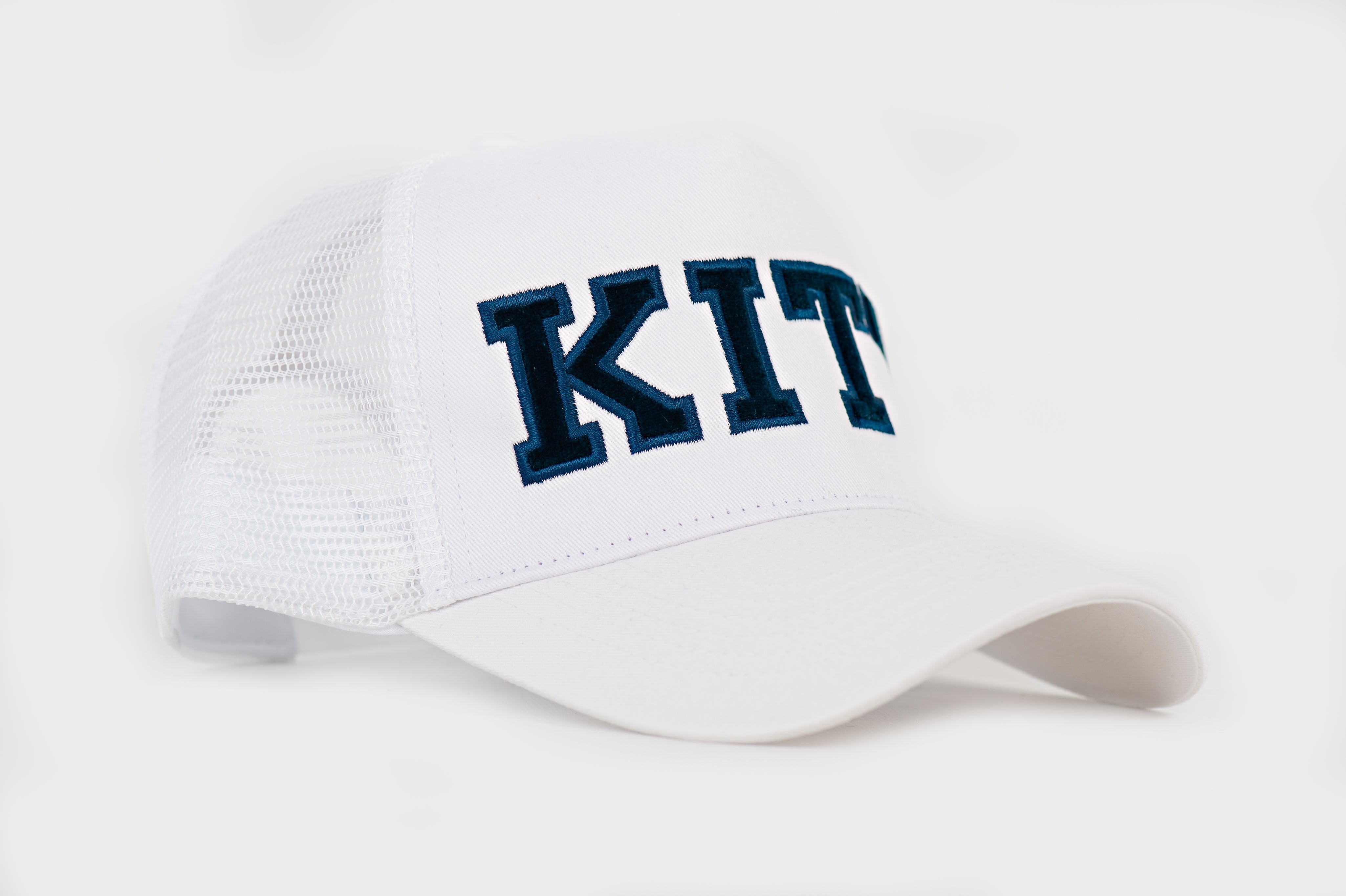 Kitz Trucker Cap Weiss | Dunkel Blau
