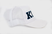 Kitz Trucker Cap Weiss | Dunkel Blau