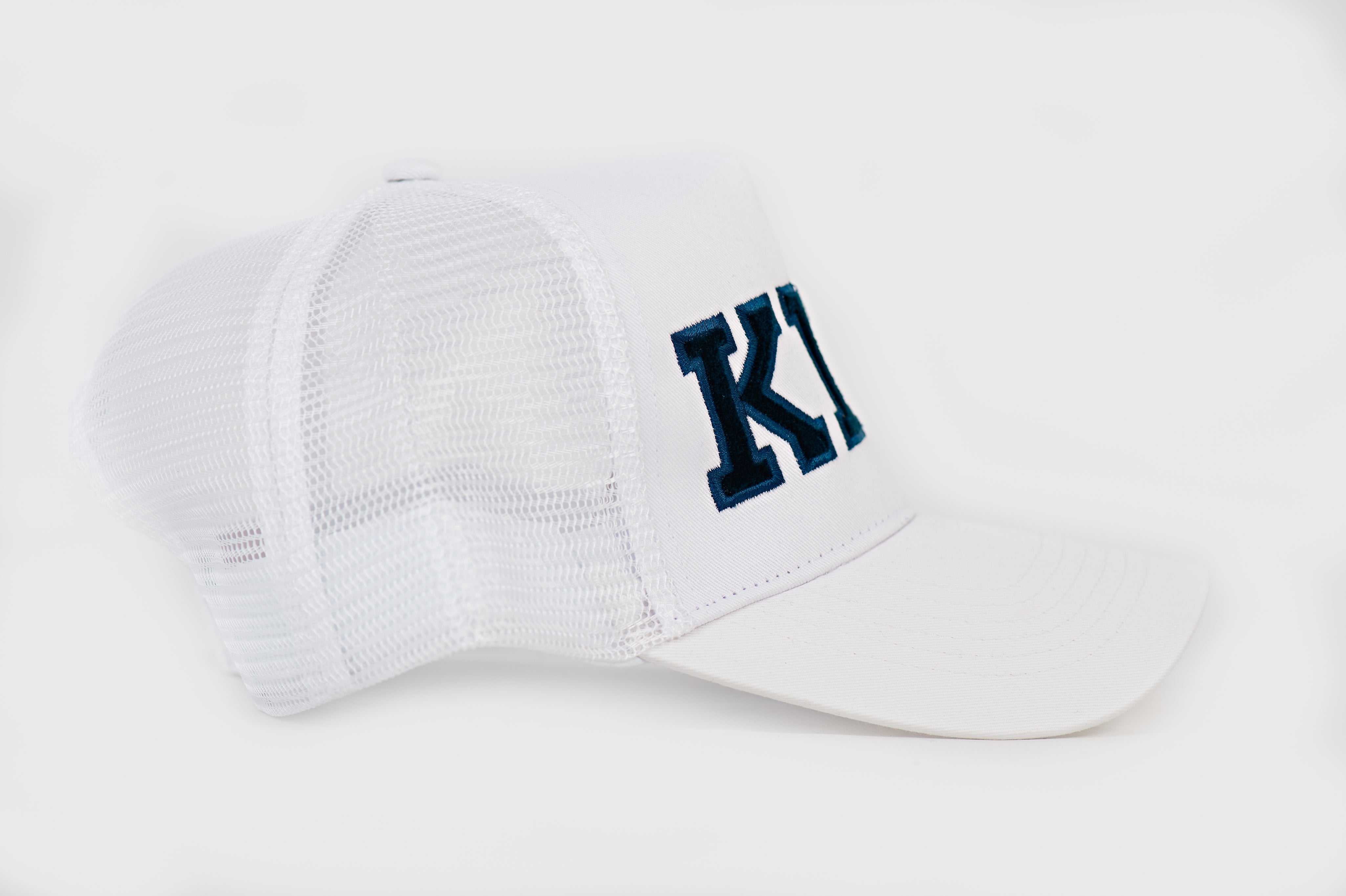 Kitz Trucker Cap Weiss | Dunkel Blau