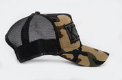 Kitz Trucker Cap Camo | Schwarz